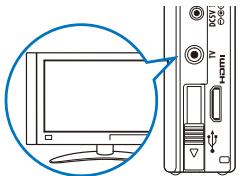 ZOOM Q3HD - View on a TV (AV connection) - 1