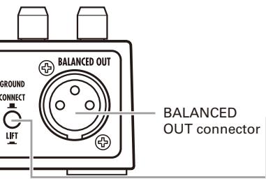 ZOOM A3 - Pickup type selection switch - 1