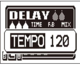 ZOOM A3 - To set the tempo by tapping the footswitch - 2