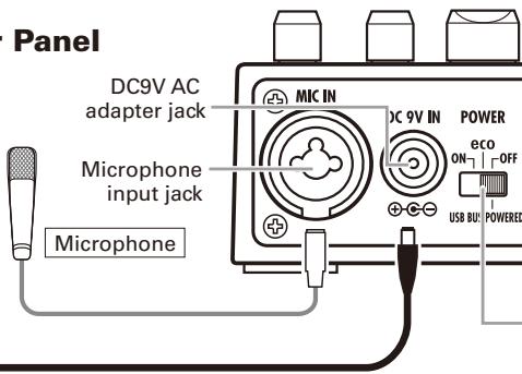 ZOOM A3 - Patch memory - 4