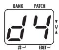 ZOOM B21U - Press the [STORE] key once more - 1
