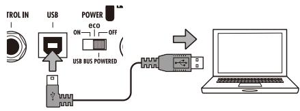 ZOOM B3 - | To prepare to update the firmware version - 2