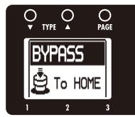 ZOOM B3 - | To activate the tuner - 1