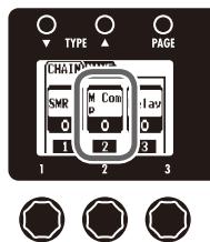 ZOOM B3 - | To change the order of the effects - 2