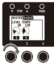 ZOOM B3 - | To adjust the master level - 2