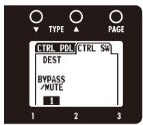 ZOOM B3 - To set an optional footswitch function - 2