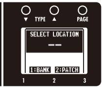 ZOOM B3 - | To store a patch or swap with a different patch - 5