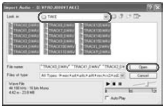 ZOOM DAW - Using the "Import" command - 1