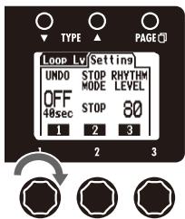 ZOOM G3 - To activate the Undo function - 1