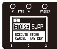 ZOOM G3 - To change the bank where stored/swapped - 3
