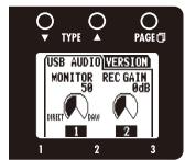 ZOOM G3 - | To view the firmware versions - 2