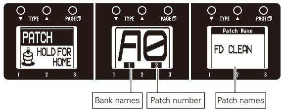 ZOOM G3 - To activate patch selection - 1