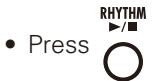ZOOM G3 - | To complete setting the rhythm - 1
