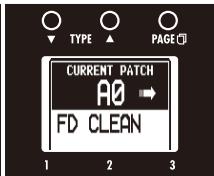 ZOOM G3 - | To store a patch or swap - 4