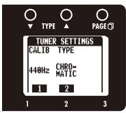 ZOOM G3 - | To activate the tuner - 3