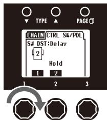 ZOOM G3 - | To set an optional footswitch function - 4