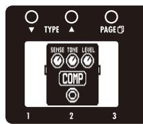ZOOM G3 - | To select an effect type - 3