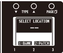 ZOOM G3 - | To store a patch or swap - 5