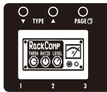 ZOOM G3 - | To select an effect type - 4