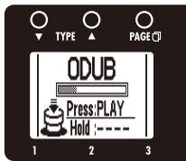 ZOOM G3 - To end overdubbing - 1