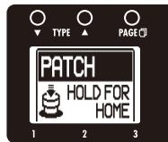 ZOOM G3 - | To change the patch - 2
