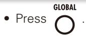 ZOOM G3 - | To exit the GLOBAL menu - 1