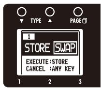 ZOOM G3 - | To select whether to store or swap the patch - 3