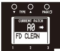 ZOOM G3 - To change the patch number where stored/swapped - 3