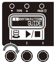 ZOOM G3 - To select the rhythm pattern - 3