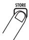 ZOOM GFX3 - Press the [STORE] key. - 1