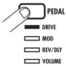 ZOOM GFX3 - Using the expression pedal to vary an effect - 2