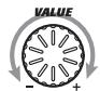 ZOOM GFX3 - To change the patch level, operate the [VALUE] dial. - 1