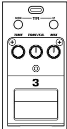 ZOOM GFX4 - To toggle the selected module between on and off, press the FX panel key corresponding to that module. - 6