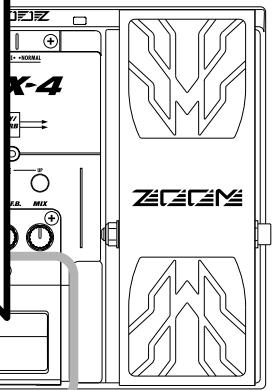 ZOOM GFX4 - Select the store target patch - 5