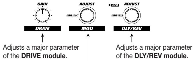 ZOOM GFX8 - To select other effects or adjust the effect intensity, use the easy edit function. - 3