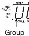 ZOOM GFX8 - Selecting the patch/bank number/group - 2