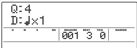 ZOOM MRS1608 - To enter a rest, press only the [STEP] key. - 1