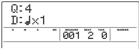 ZOOM MRS1608 - To enter a note, hit the pad corresponding to the note, and then press the [STEP] key. - 1