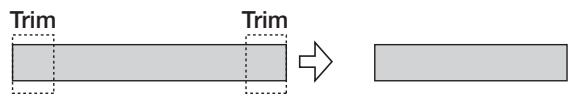 ZOOM MRS1608 - Trimming a specified range of data - 1