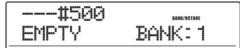 ZOOM MRS1608 - Turn the dial to select an empty rhythm pattern. - 1