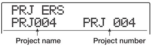 ZOOM MRS1608 - Erasing a project - 1
