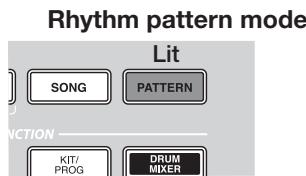 ZOOM MRS1608 - Rhythm pattern mode and rhythm song mode - 1