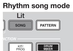 ZOOM MRS1608 - Rhythm pattern mode and rhythm song mode - 2