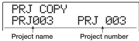 ZOOM MRS1608 - Duplicating a project - 1