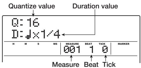 ZOOM MRS1608 - Press the REC [●] key. - 1