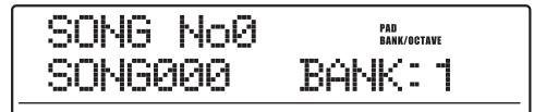 ZOOM MRS1608 - From the main screen, press the [SONG] key. - 1