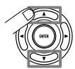 ZOOM MRS8 - Use the cursor up/down keys to bring up the parameter that you want to adjust. - 1