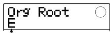 ZOOM MRS8 - Use the cursor left/right keys to bring up the indication "EDIT OrgRoot" on the display, and press the [ENTER] key. - 1