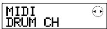 ZOOM MRS8 - Use the cursor left/right keys to bring up the indication "UTILITY MIDI" on the display, and press the [ENTER] key. - 1
