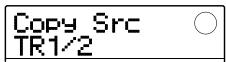 ZOOM MRS8 - Use the dial or the status keys to select the track (1 - 8, MASTER), and use the cursor up/down keys to select the V-take number (1 - 10). - 2